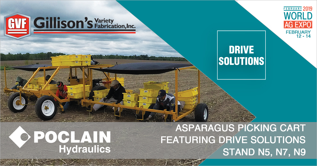 GVF Asparagus Picking Cart