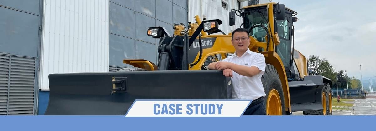 Li Jian, LiuGong loader international business director and general director of grader business