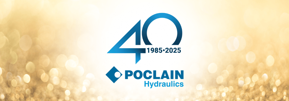 Poclain Hydraulics celebrates its 40 years of