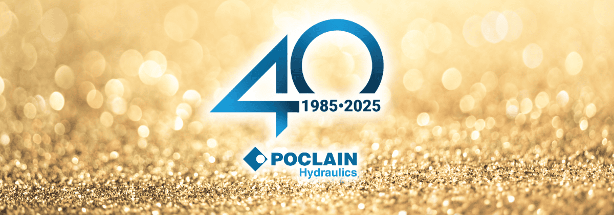 40 years of Poclain Hydraulics