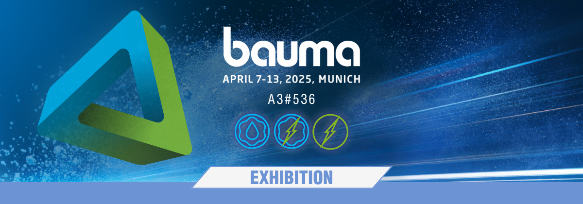Bauma banner announcement 2025