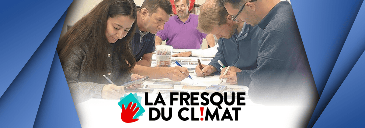 Atelier Poclain Fresque du climat