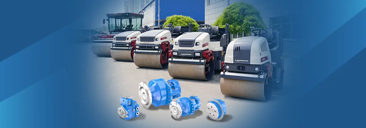 Dynapac with Poclain Hydraulic System