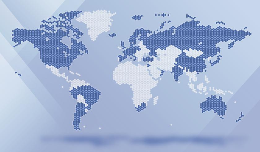 world map