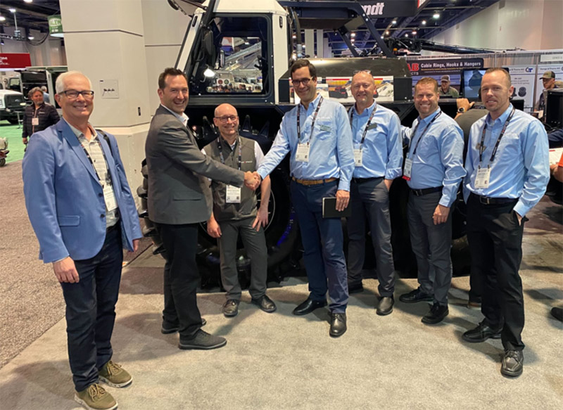 Amazing project team at Conexpo 2023