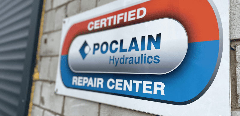 Certified Poclain repair center 