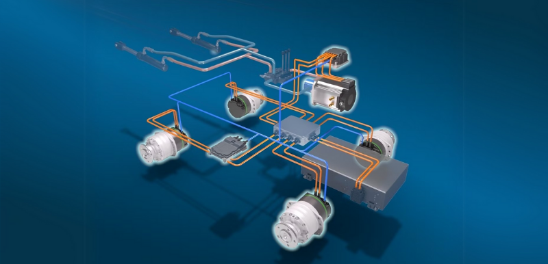 Poclain electric hydraulic solutions