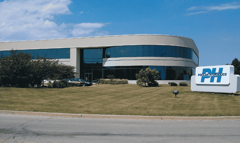 Picture of Poclain Hydraulics premises in the USA