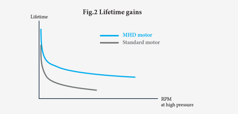Fig.2 Lifetime gains