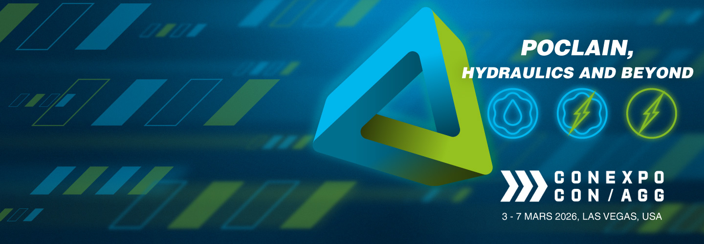Poclain à Conexpo 2026