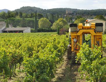 Example Representative of Typical Vineyard Sprayer