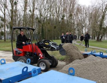 mini wheel loader