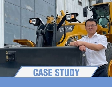 Li Jian, LiuGong loader international business director and general director of grader business