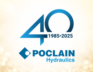 Poclain Hydraulics celebrates its 40 years of