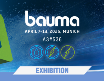 Bauma banner announcement 2025