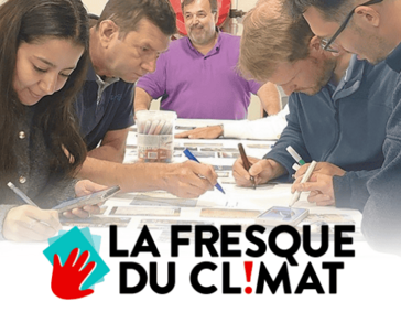 Atelier Poclain Fresque du climat