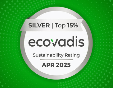 Ecovadis silver award news 2025