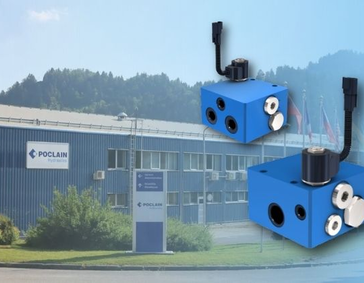Hitachi audits Poclain's valve competence center