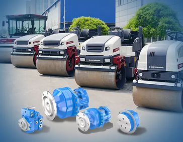 Dynapac with Poclain Hydraulic System
