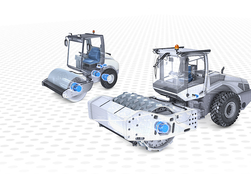 Single Drum Roller solutions with Poclain