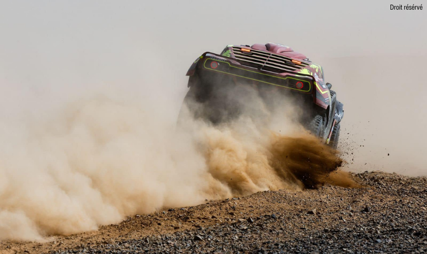 buggy on the dakar tracks