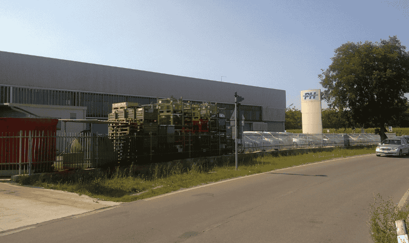 Picture of Poclain premises in Gaggio, Italy