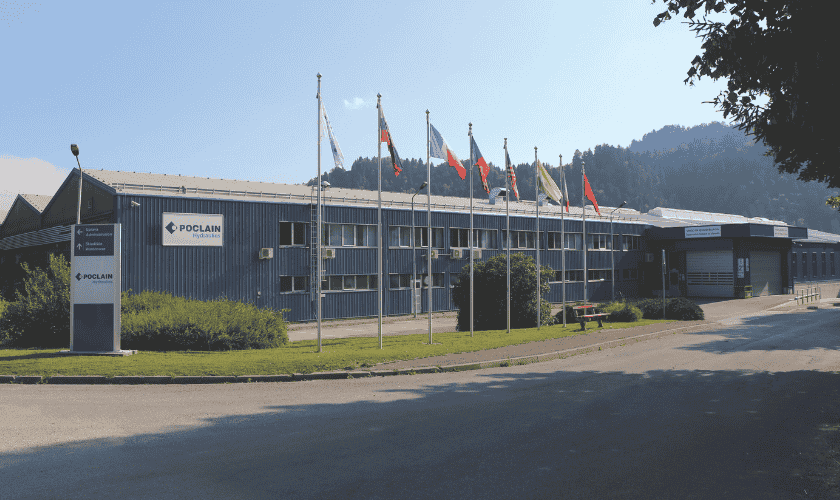 Picture of Poclain valves plant in Ziri, Slovenia